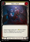 Image for Take a Stab (Yellow) (The Hunted) (HNT212) - Flesh and Blood TCG