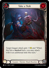 Image for Take a Stab (Blue) (The Hunted) (HNT213) - Flesh and Blood TCG