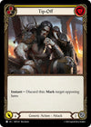 Image for Tip-Off (Yellow) (The Hunted) (HNT233) - Flesh and Blood TCG