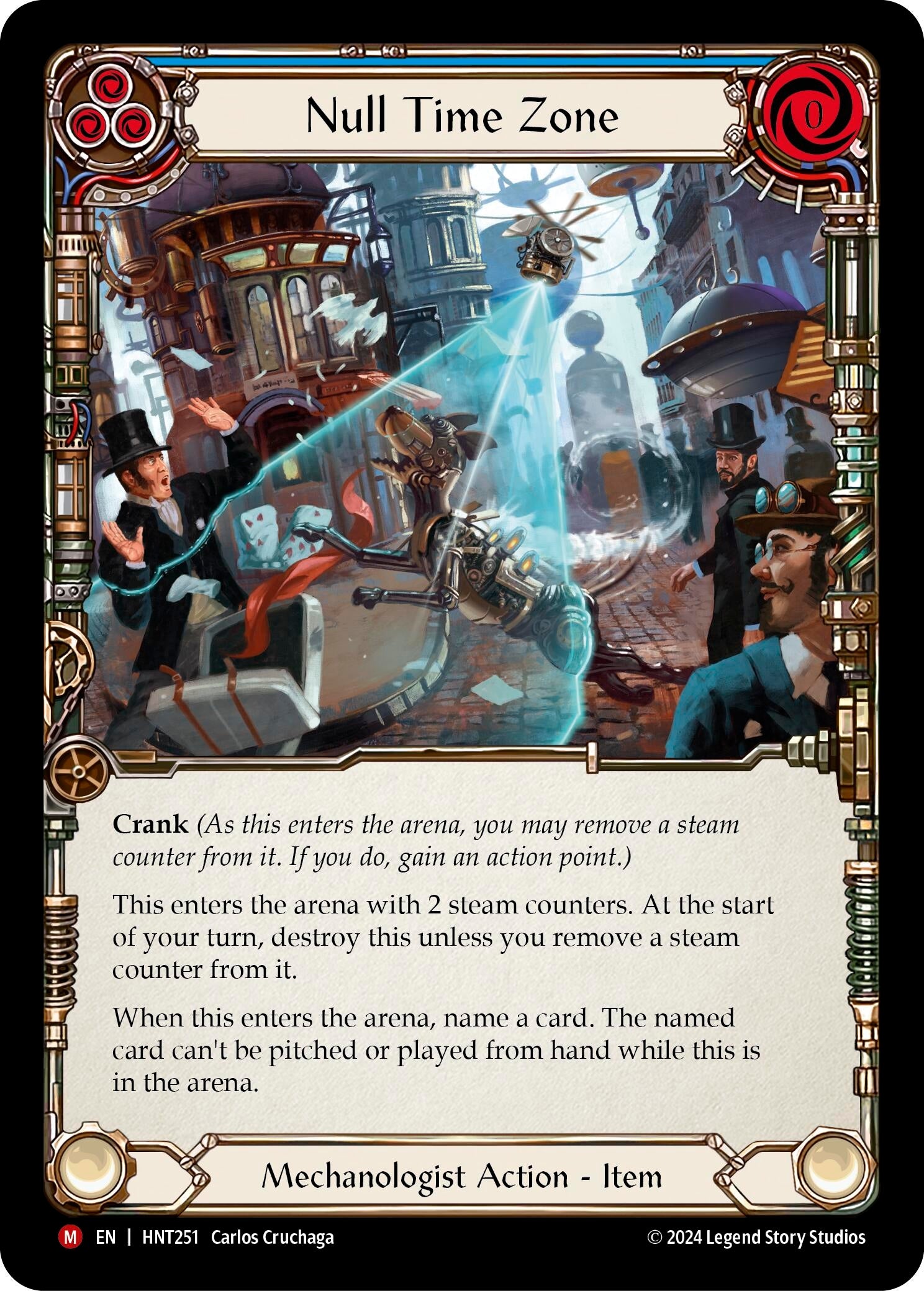 Image for Null Time Zone (The Hunted) (HNT251) - Flesh and Blood TCG