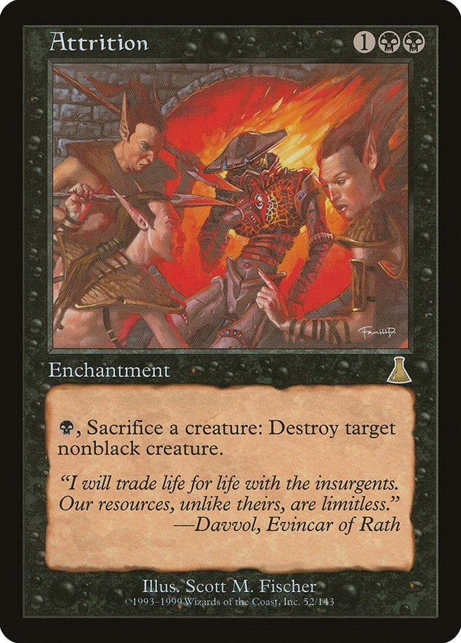 Image for Attrition (Urza's Destiny) (52) - Magic: The Gathering