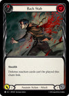 Image for Back Stab (Red) (The Hunted) (HNT029) - Flesh and Blood TCG