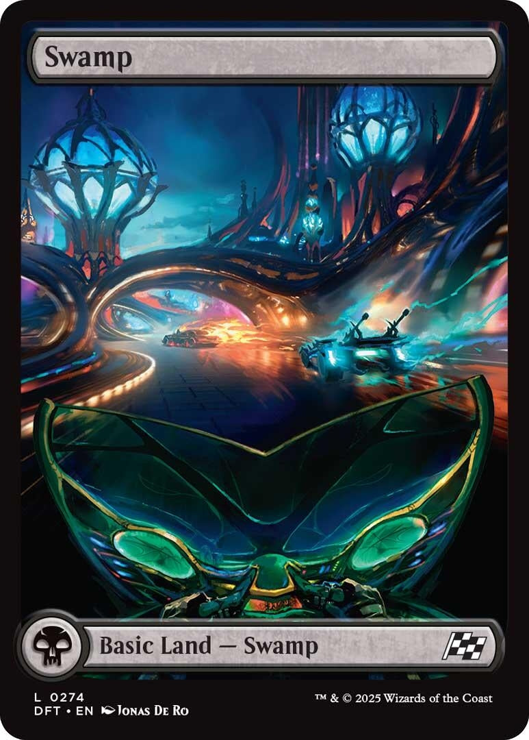 Image for Swamp (0274) (Aetherdrift) (274) - Magic: The Gathering