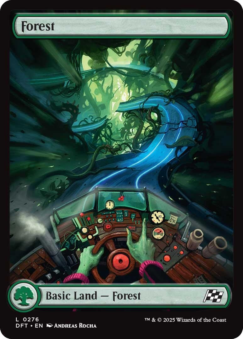 Image for Forest (0276) (Aetherdrift) (276) - Magic: The Gathering