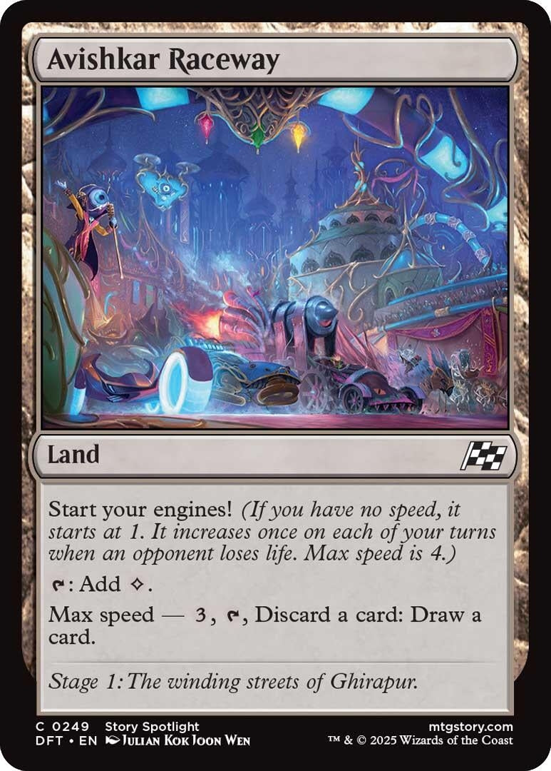 Image for Avishkar Raceway (Aetherdrift) (249) - Magic: The Gathering