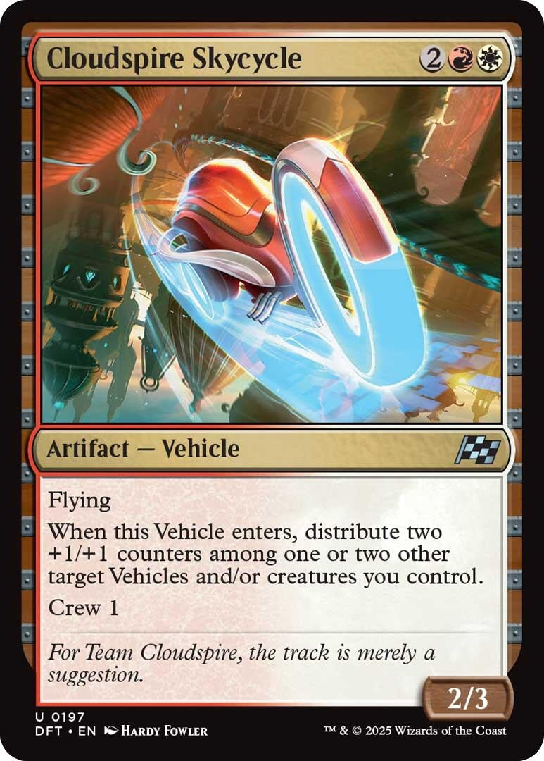Image for Cloudspire Skycycle (Aetherdrift) (197) - Magic: The Gathering