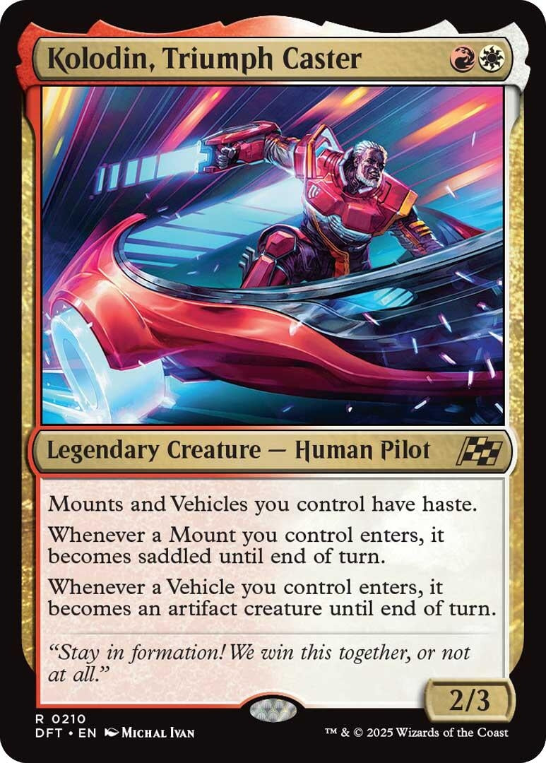 Image for Kolodin, Triumph Caster (Aetherdrift) (210) - Magic: The Gathering