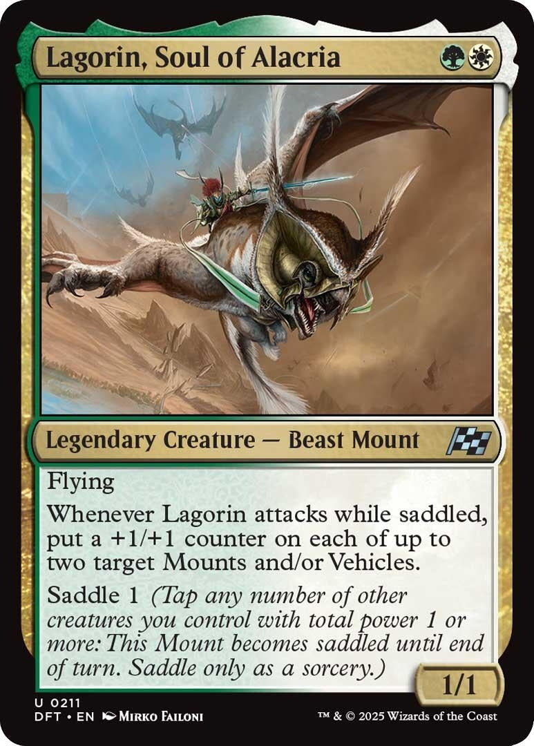 Image for Lagorin, Soul of Alacria (Aetherdrift) (211) - Magic: The Gathering