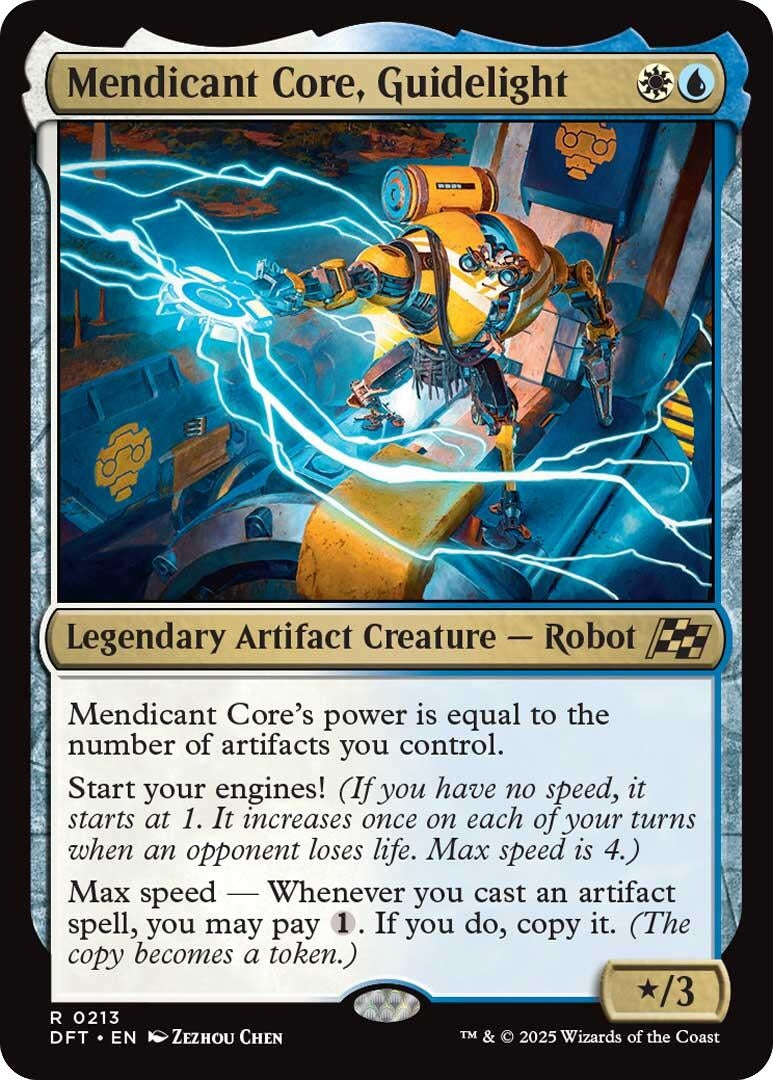 Image for Mendicant Core, Guidelight (Aetherdrift) (213) - Magic: The Gathering