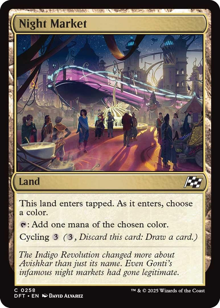 Image for Night Market (Aetherdrift) (258) - Magic: The Gathering