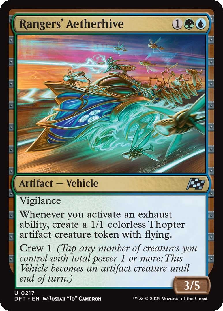 Image for Rangers' Aetherhive (Aetherdrift) (217) - Magic: The Gathering