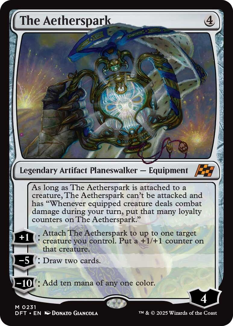Image for The Aetherspark (Aetherdrift) (231) - Magic: The Gathering