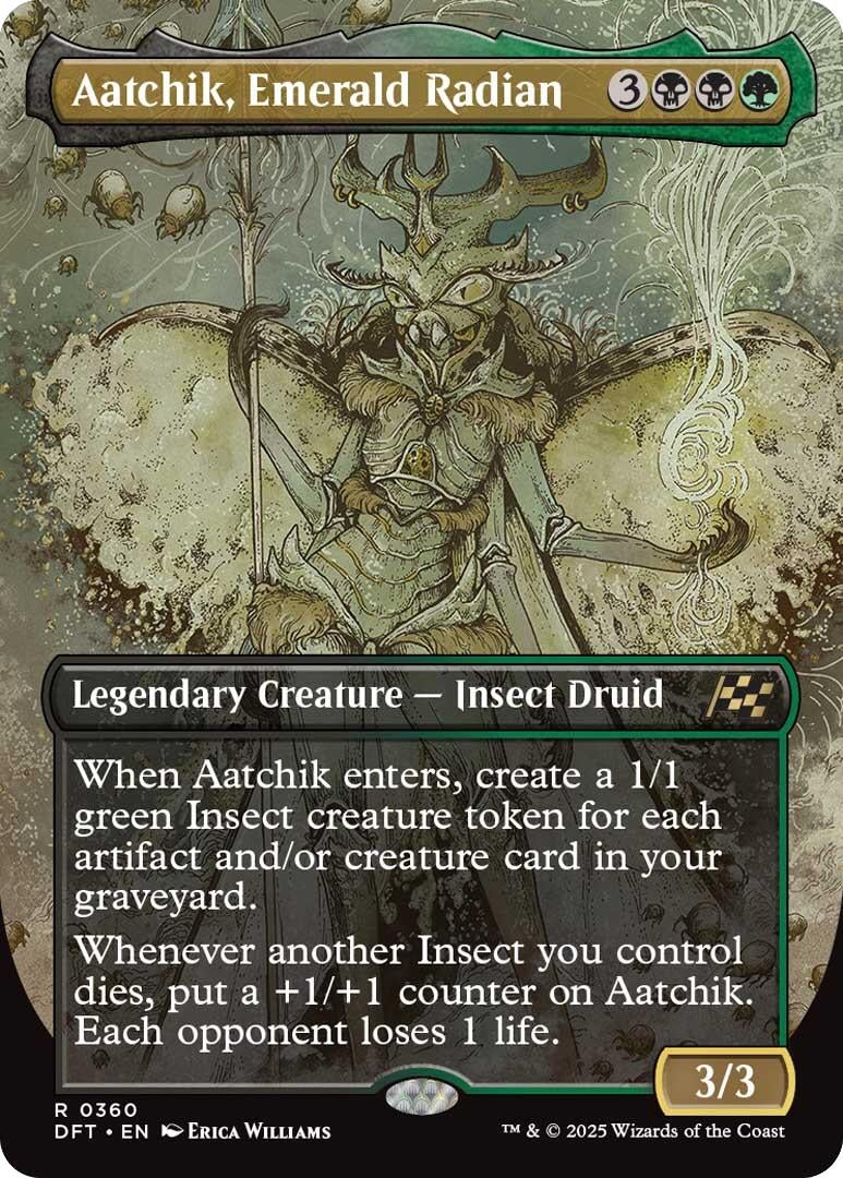 Image for Aatchik, Emerald Radian (Borderless) (Aetherdrift) (360) - Magic: The Gathering