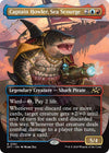 Image for Captain Howler, Sea Scourge (Borderless) (Aetherdrift) (361) - Magic: The Gathering