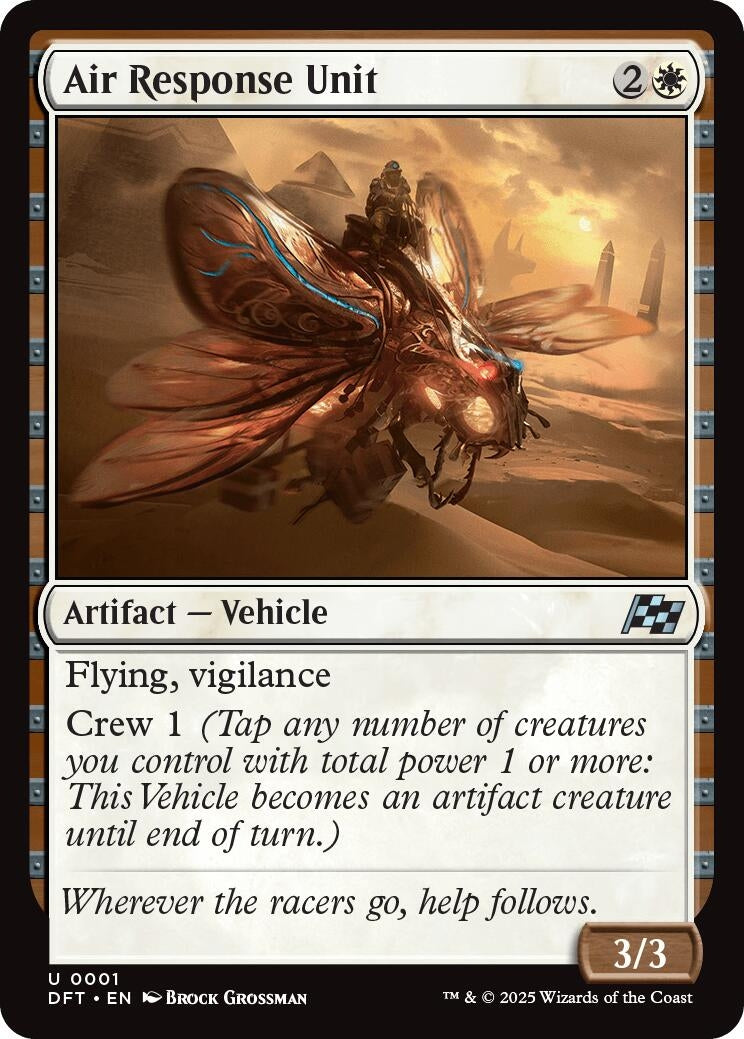 Image for Air Response Unit (Aetherdrift) (1) - Magic: The Gathering