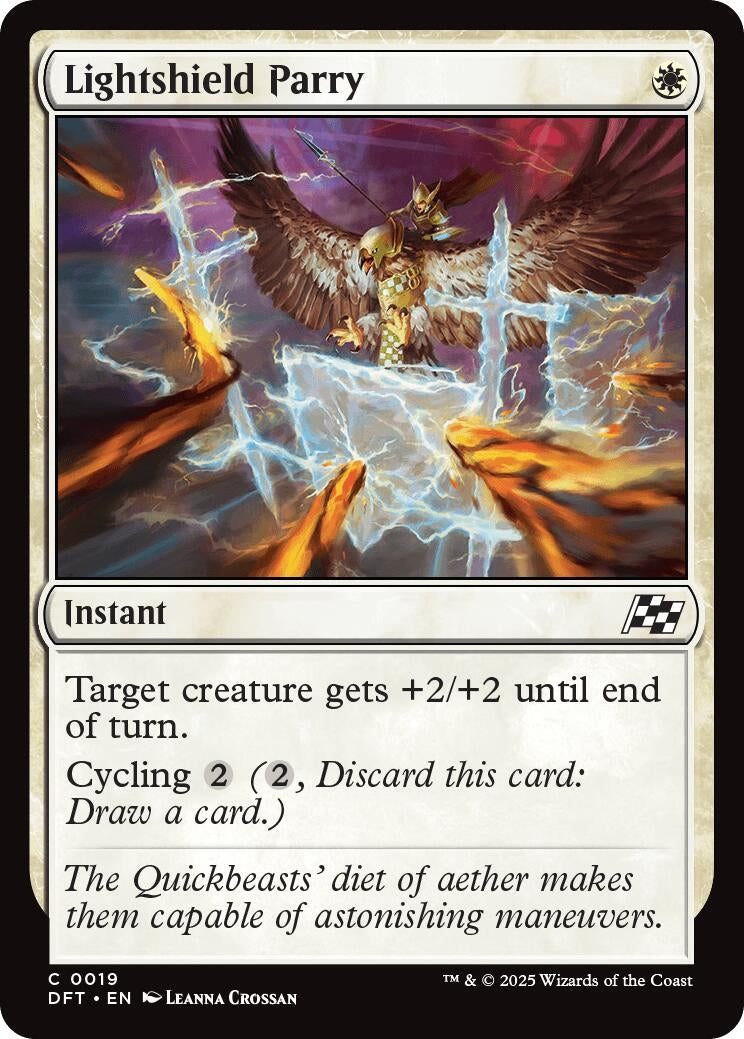 Image for Lightshield Parry (Aetherdrift) (19) - Magic: The Gathering