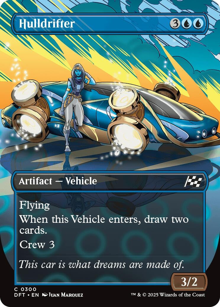 Image for Hulldrifter (Borderless) (Aetherdrift) (300) - Magic: The Gathering