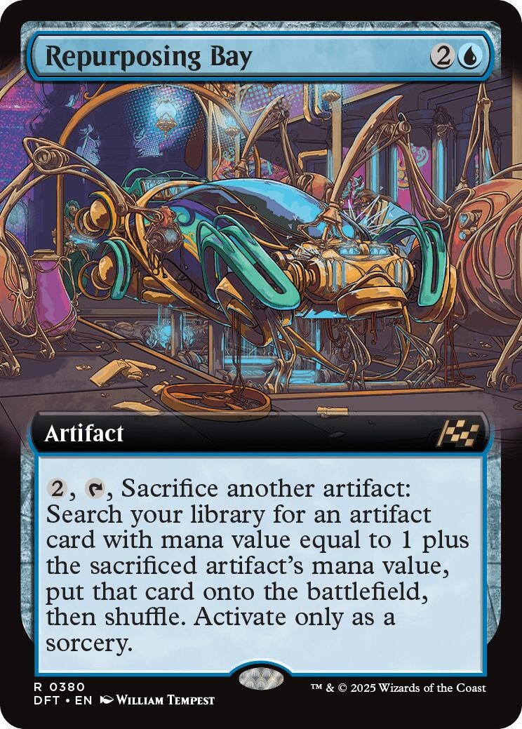 Image for Repurposing Bay (Extended Art) (Aetherdrift) (380) - Magic: The Gathering