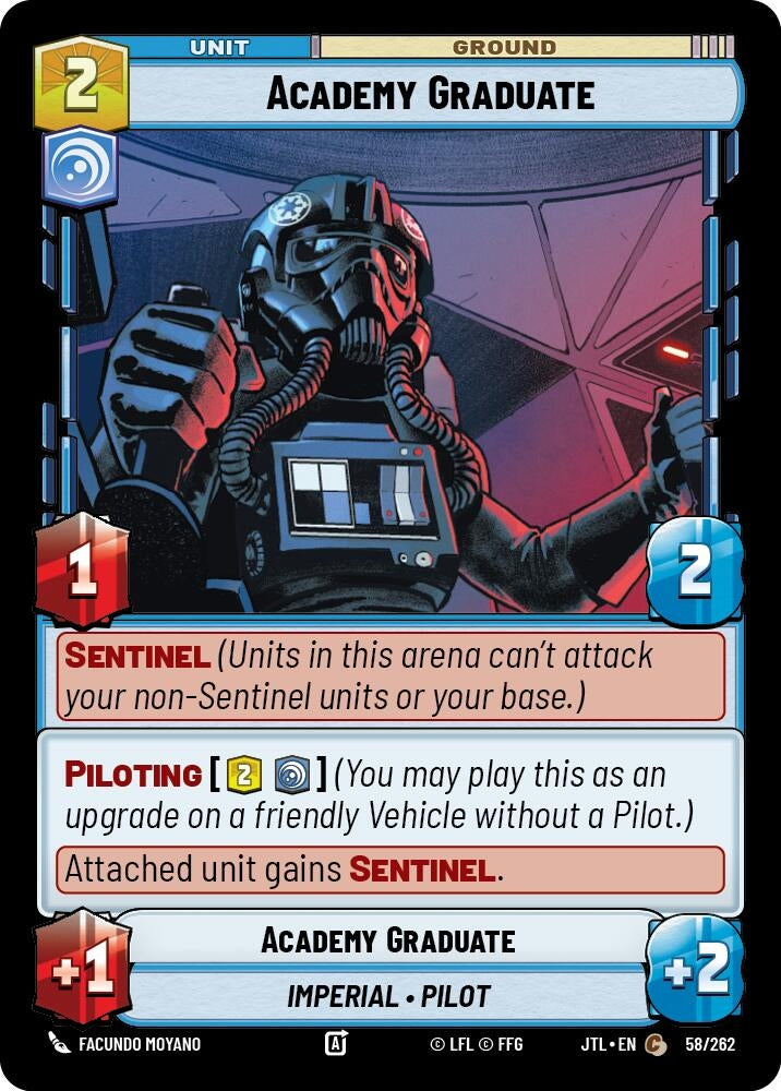 Image for Academy Graduate (Jump to Lightspeed) (058/262) - Star Wars: Unlimited