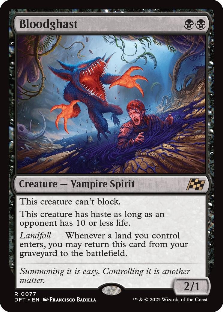 Image for Bloodghast (Aetherdrift) (77) - Magic: The Gathering