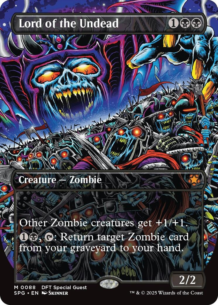Image for Lord of the Undead (Borderless) (Special Guests) (88) - Magic: The Gathering