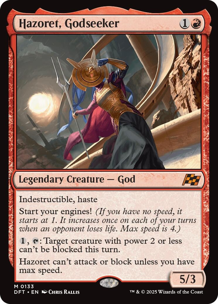 Image for Hazoret, Godseeker (Aetherdrift) (133) - Magic: The Gathering