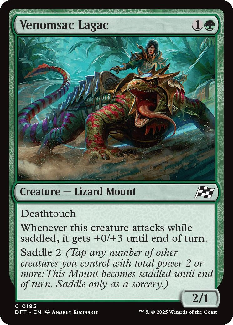Image for Venomsac Lagac (Aetherdrift) (185) - Magic: The Gathering