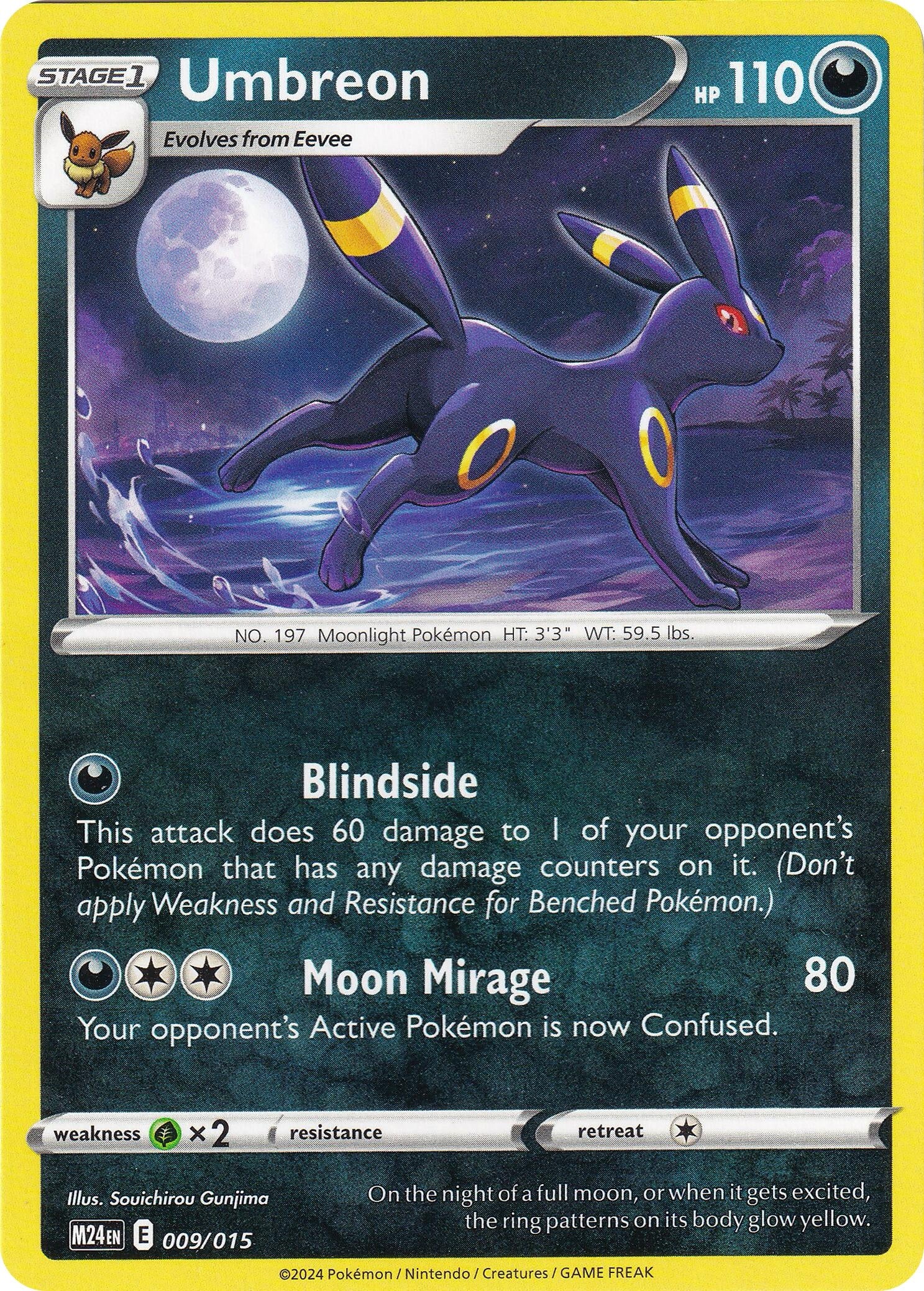 Image for Umbreon (McDonald's Promos 2024) (009/015) - Pokemon