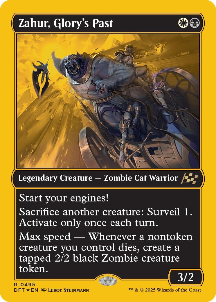 Image for Zahur, Glory's Past (First-Place Foil) (Aetherdrift) (495) - Magic: The Gathering
