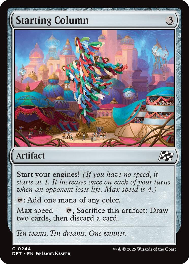 Image for Starting Column (Aetherdrift) (244) - Magic: The Gathering