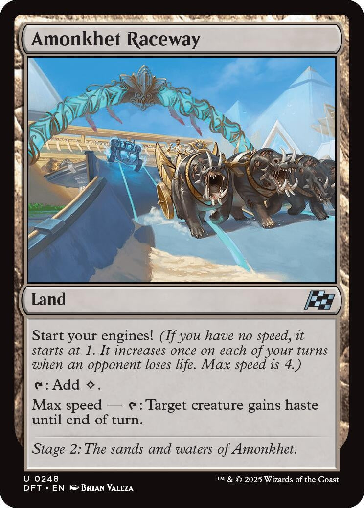 Image for Amonkhet Raceway (Aetherdrift) (248) - Magic: The Gathering