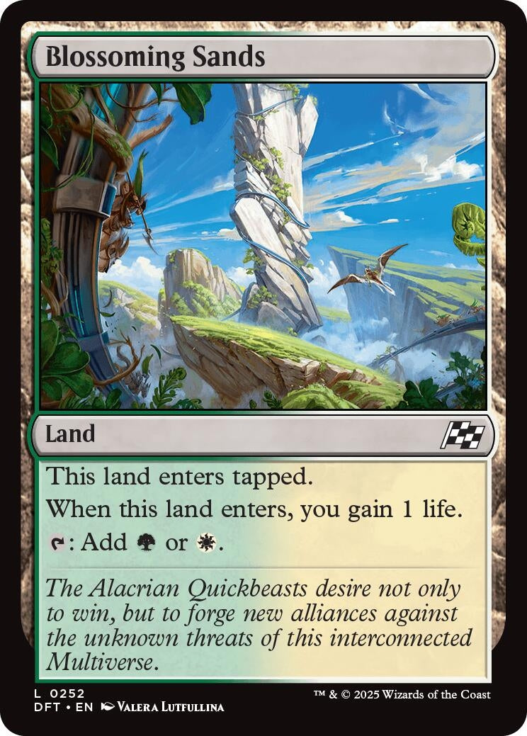 Image for Blossoming Sands (Aetherdrift) (252) - Magic: The Gathering