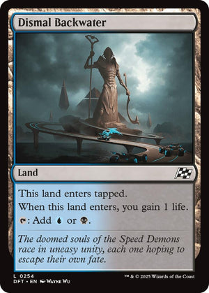 Image for Dismal Backwater (Aetherdrift) (254) - Magic: The Gathering