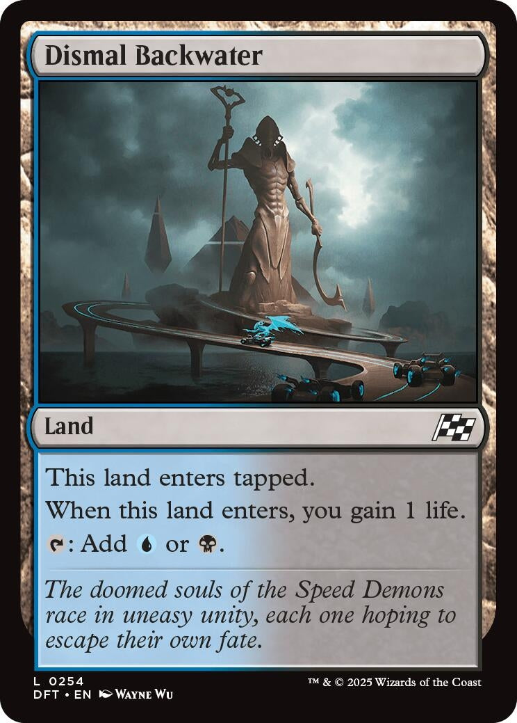 Image for Dismal Backwater (Aetherdrift) (254) - Magic: The Gathering