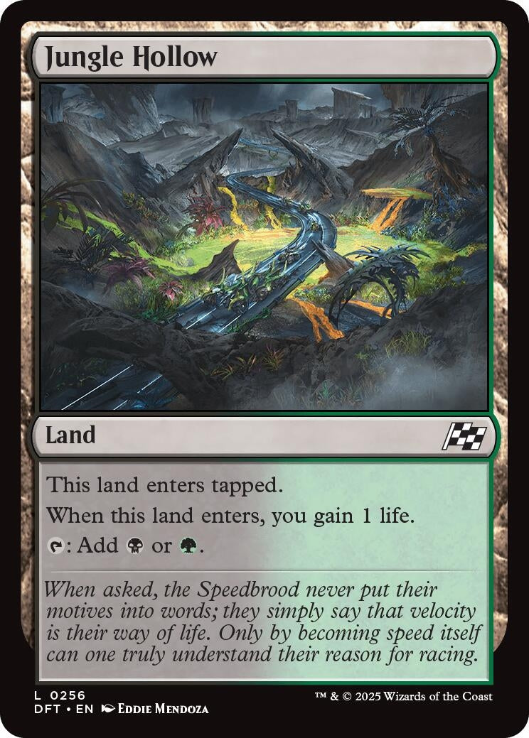 Image for Jungle Hollow (Aetherdrift) (256) - Magic: The Gathering