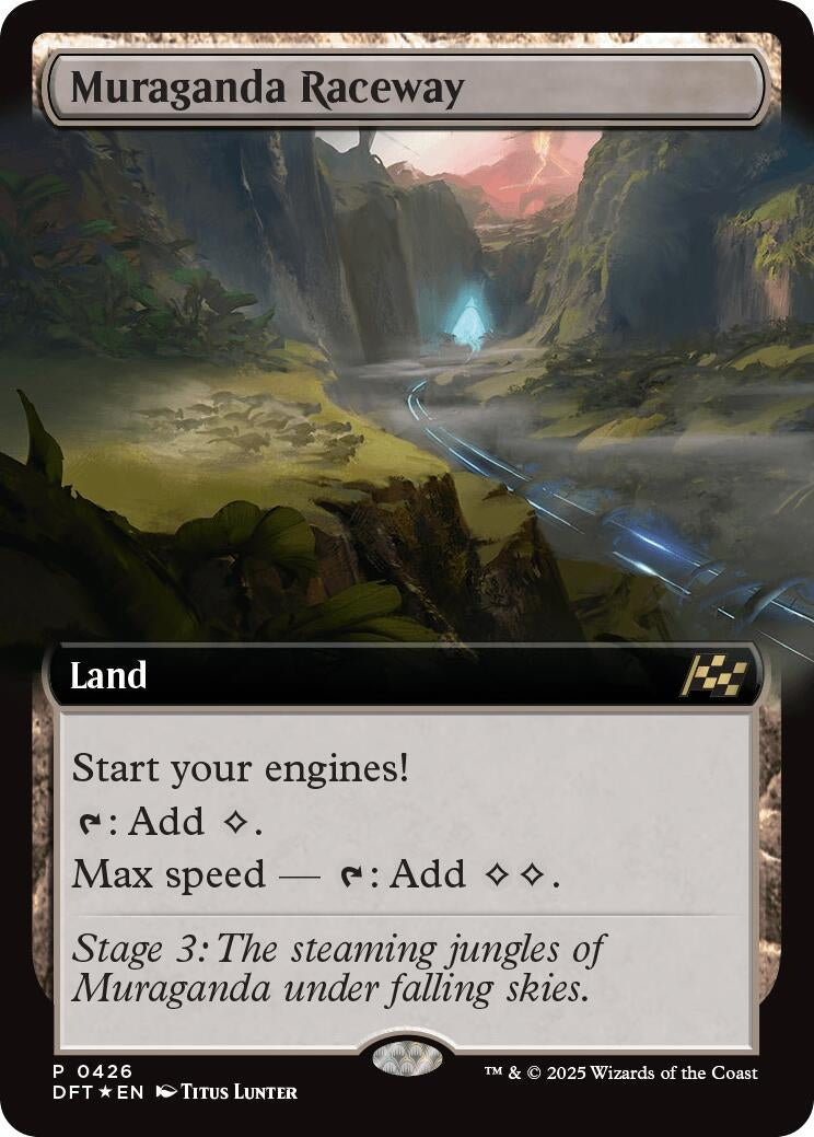 Image for Muraganda Raceway (0426) (Extended Art) (Aetherdrift) (426) - Magic: The Gathering