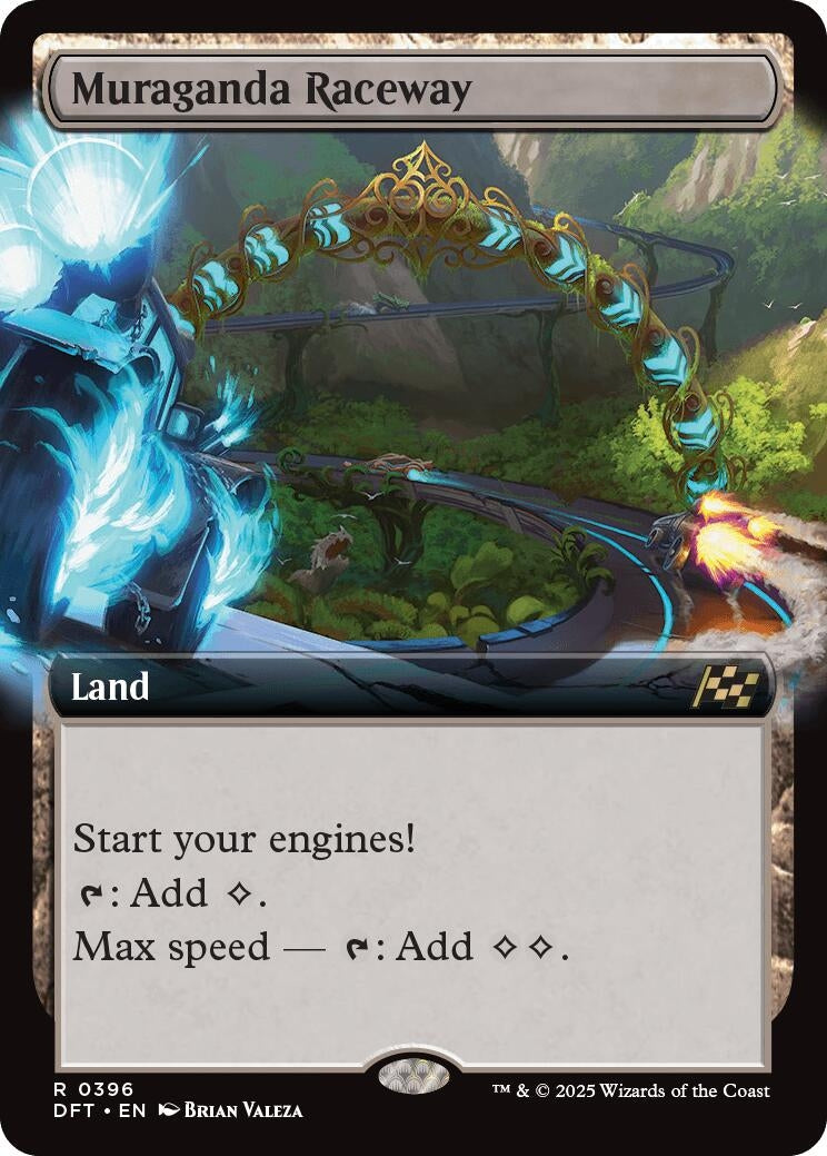 Image for Muraganda Raceway (0396) (Extended Art) (Aetherdrift) (396) - Magic: The Gathering