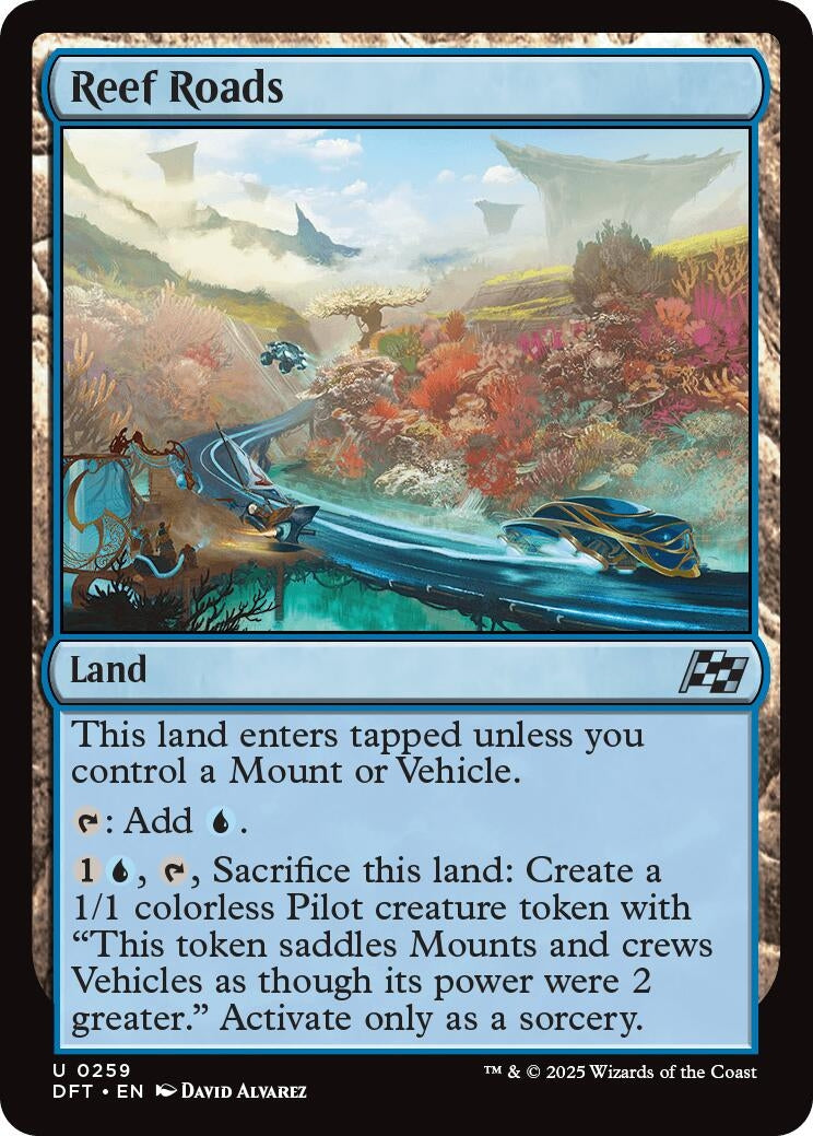 Image for Reef Roads (Aetherdrift) (259) - Magic: The Gathering