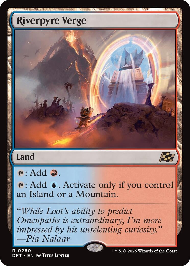 Image for Riverpyre Verge (Aetherdrift) (260) - Magic: The Gathering