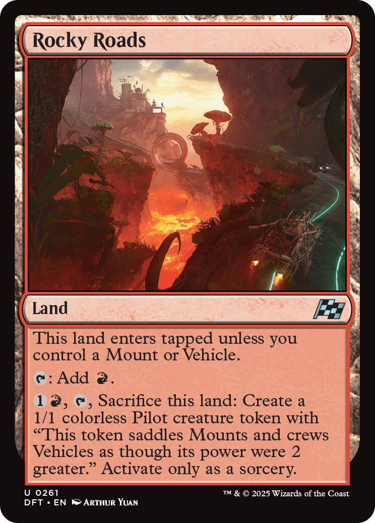 Image for Rocky Roads (Aetherdrift) (261) - Magic: The Gathering