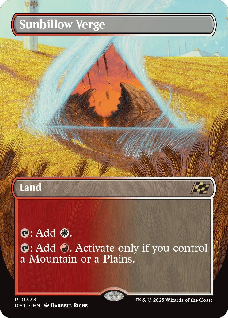 Image for Sunbillow Verge (Borderless) (Aetherdrift) (373) - Magic: The Gathering
