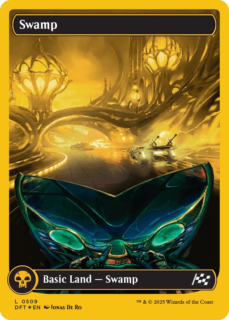 Image for Swamp (0509) (First-Place Foil) (Aetherdrift) (509) - Magic: The Gathering