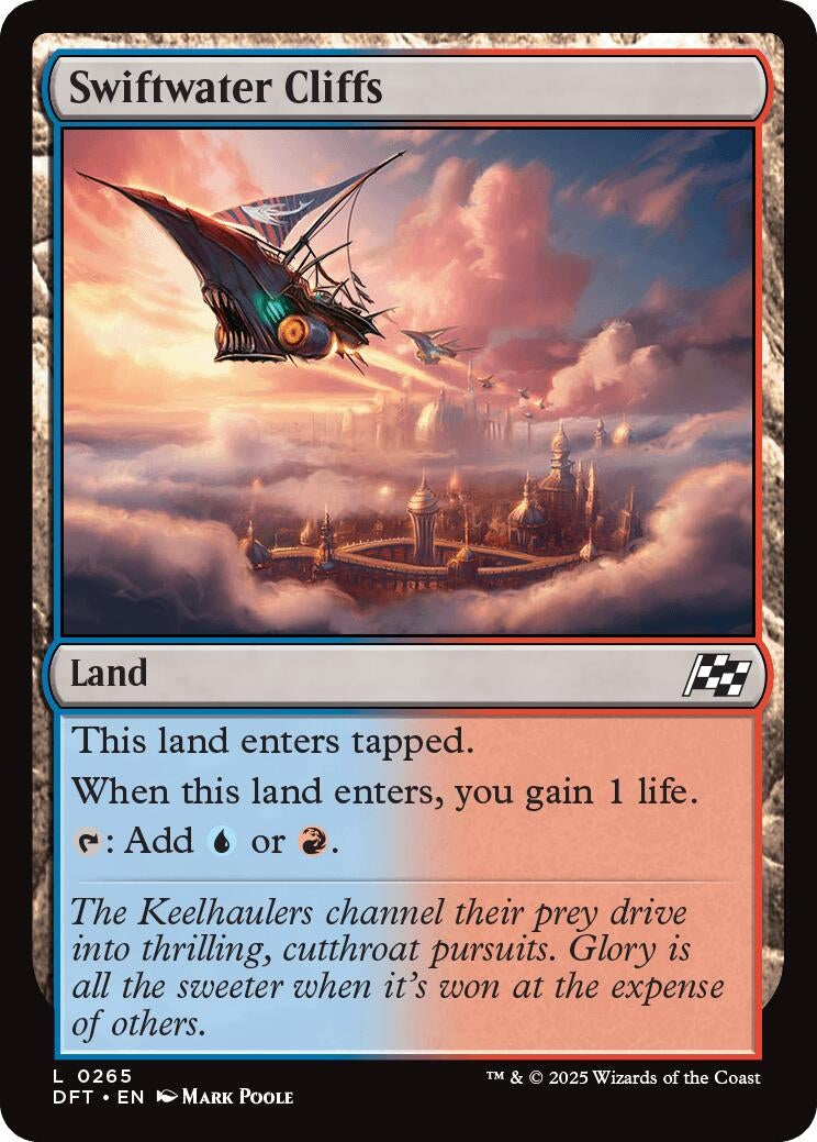 Image for Swiftwater Cliffs (Aetherdrift) (265) - Magic: The Gathering