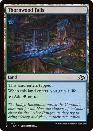 Image for Thornwood Falls (Aetherdrift) (266) - Magic: The Gathering