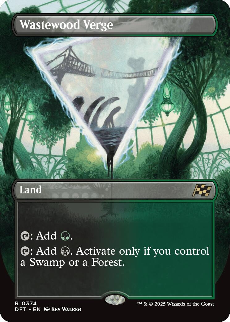 Image for Wastewood Verge (Borderless) (Aetherdrift) (374) - Magic: The Gathering