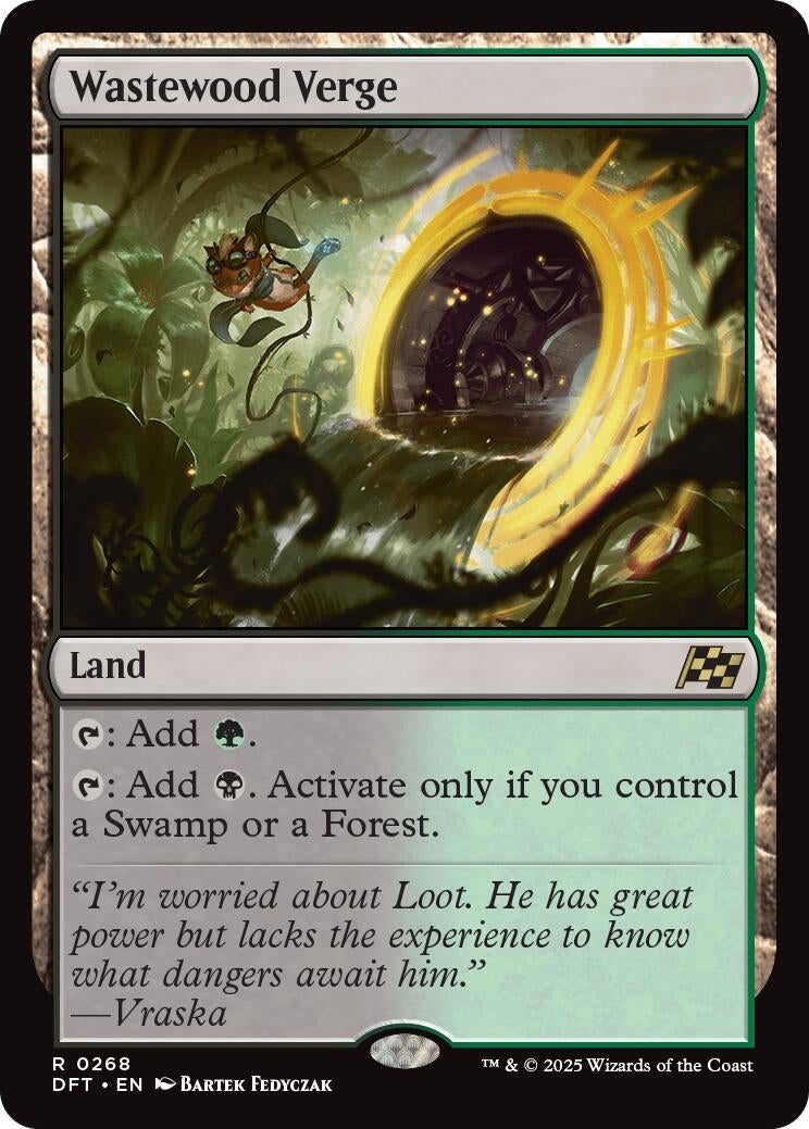 Image for Wastewood Verge (Aetherdrift) (268) - Magic: The Gathering
