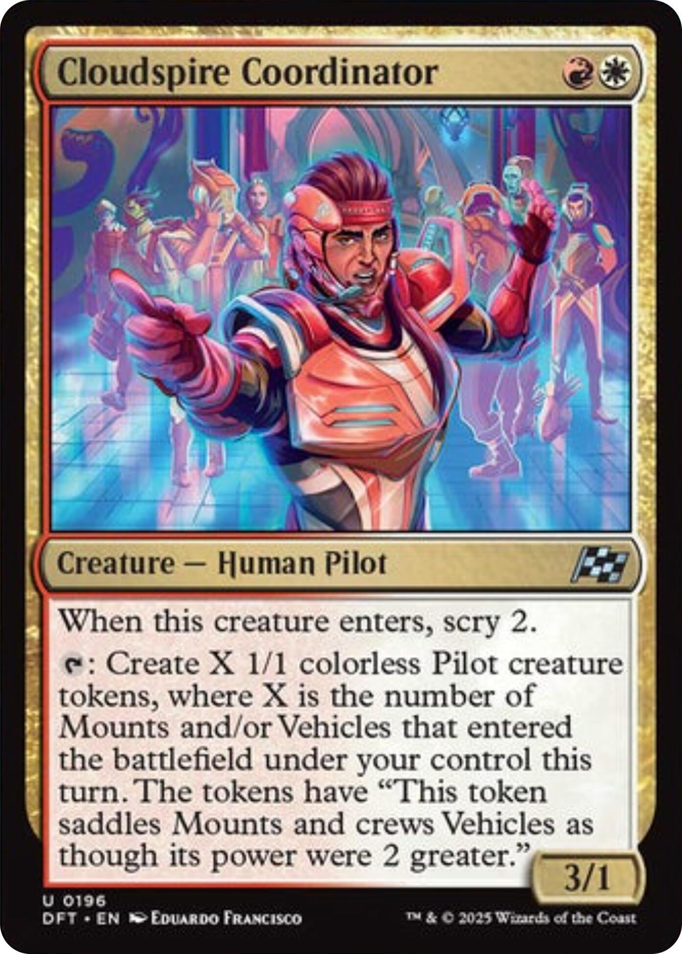 Image for Cloudspire Coordinator (Aetherdrift) (196) - Magic: The Gathering