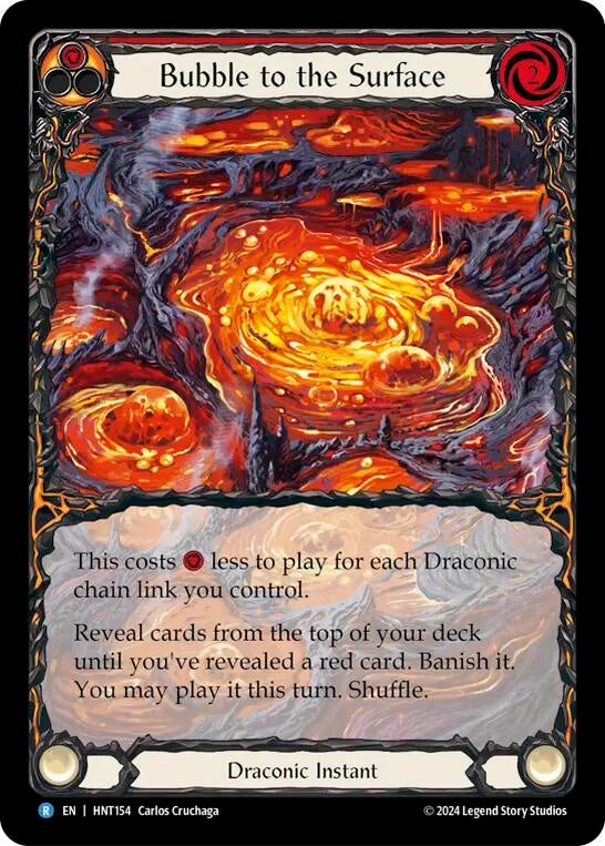 Image for Bubble to the Surface (Extended Art) (The Hunted) (HNT154) - Flesh and Blood TCG