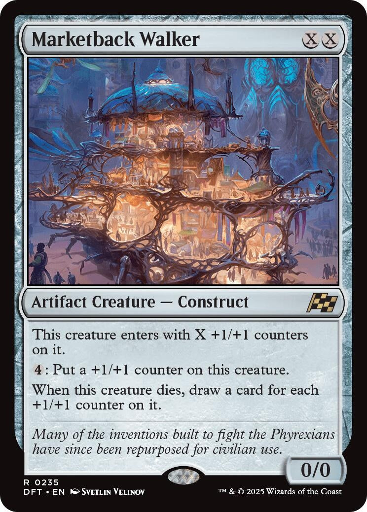 Image for Marketback Walker (Aetherdrift) (235) - Magic: The Gathering