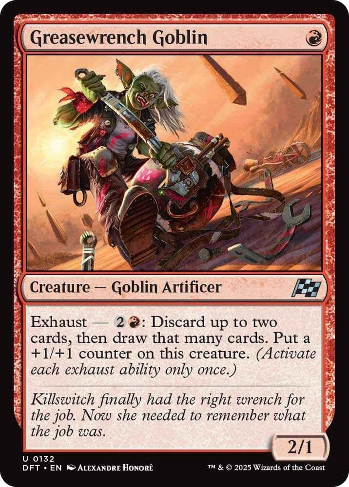 Image for Greasewrench Goblin (Aetherdrift) (132) - Magic: The Gathering